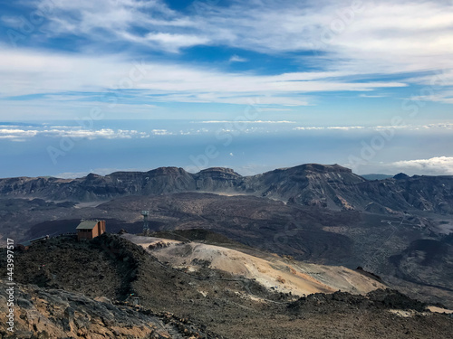 Tof of Teide volcano Tenerife, Canary Islands - Spain