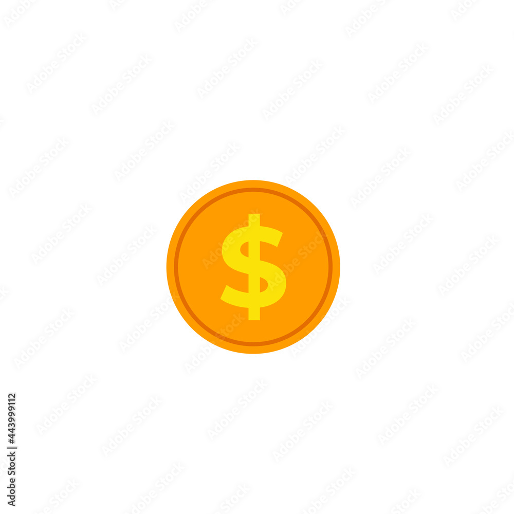 Business Finance Line Icon Coins