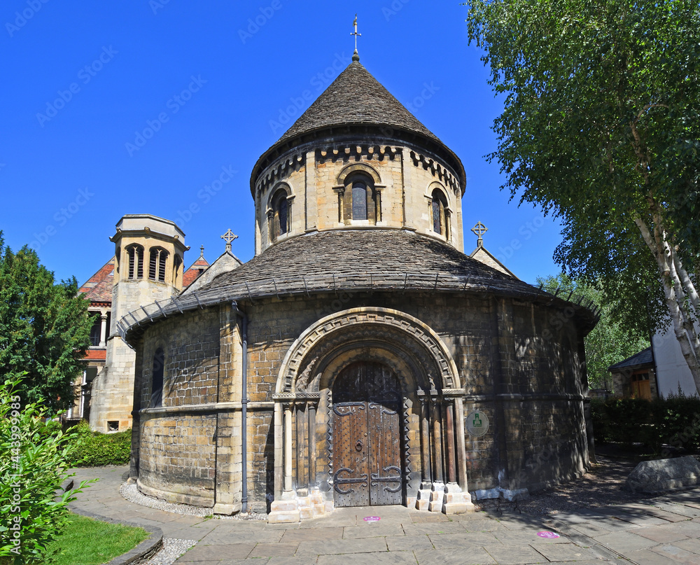 Th.e  Church of the Holy Sepulchre Generally know as the Round Chorch Cambridge