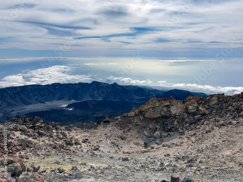 Tof of Teide volcano Tenerife, Canary Islands - Spain