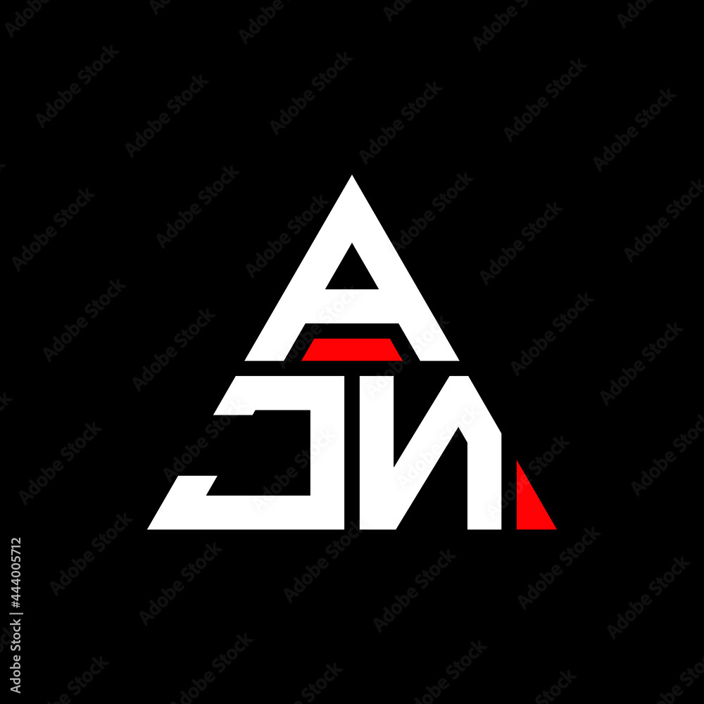 AJN triangle letter logo design with triangle shape. AJN triangle logo design monogram. AJN triangle vector logo template with red color. AJN triangular logo Simple, Elegant, and Luxurious Logo. AJN AJN triangle letter logo design with triangle shape. AJN triangle logo design monogram. AJN triangle vector logo template with red color. AJN triangular logo Simple, Elegant, and Luxurious Logo. AJN