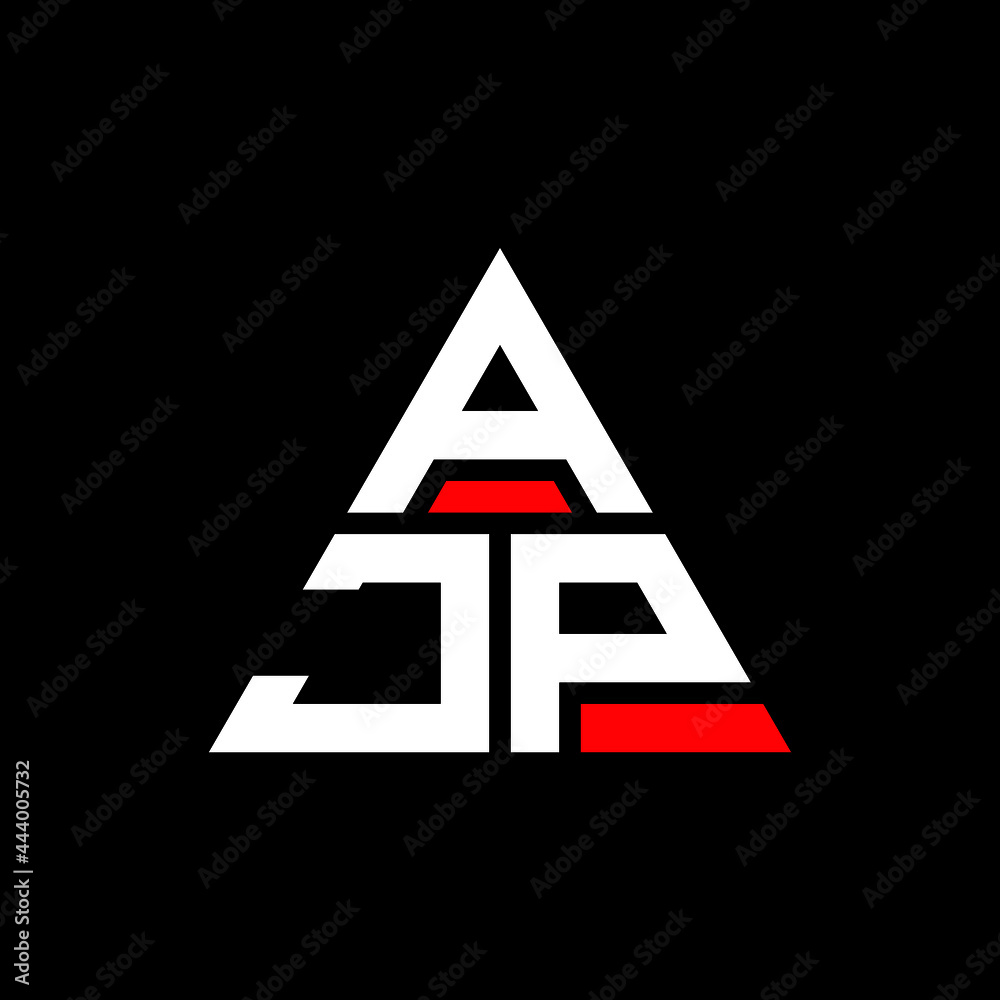 AJP triangle letter logo design with triangle shape. AJP triangle logo design monogram. AJP triangle vector logo template with red color. AJP triangular logo Simple, Elegant, and Luxurious Logo. AJP AJP triangle letter logo design with triangle shape. AJP triangle logo design monogram. AJP triangle vector logo template with red color. AJP triangular logo Simple, Elegant, and Luxurious Logo. AJP