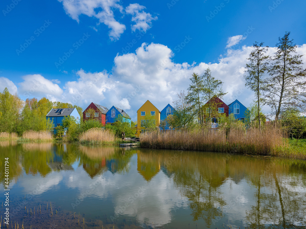 Fototapeta premium De wijk Lanxmeer in Culemborg
