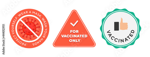 Antiviral antibacterial coronavirus formula vector icons. Coronavirus 2019 nCov, Covid 19 NCP virus stop signs, health protection, hand sanitizer labels.
