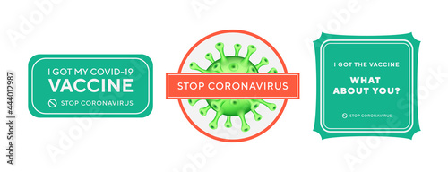 Antiviral antibacterial coronavirus formula vector icons. Coronavirus 2019 nCov, Covid 19 NCP virus stop signs, health protection, hand sanitizer labels.