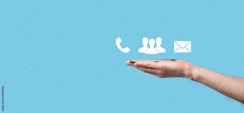 Wooden block cube symbol telephone, email, contact. Website page contact us or e-mail marketing concept Wooden block cube symbol telephone, email, contact. Website page contact us or e-mail marketing concept