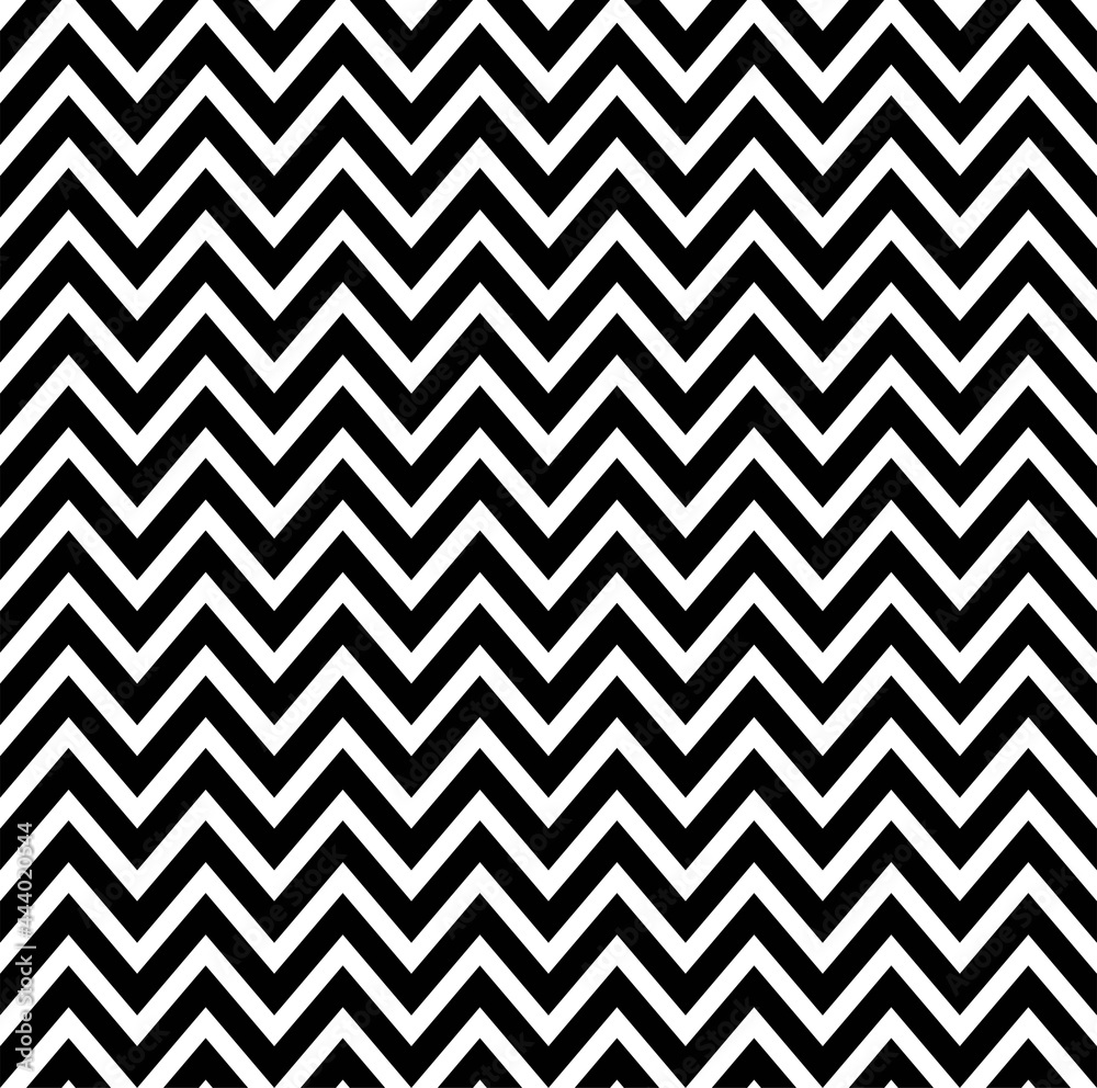 Zigzag pattern seamless pattern. White and black zigzag background. Chevron monochrome pattern. Bohemian print. Triangular waves ornament. Black and white regular striped geometric textures.Vector Zigzag pattern seamless pattern. White and black zigzag background. Chevron monochrome pattern. Bohemian print. Triangular waves ornament. Black and white regular striped geometric textures.Vector