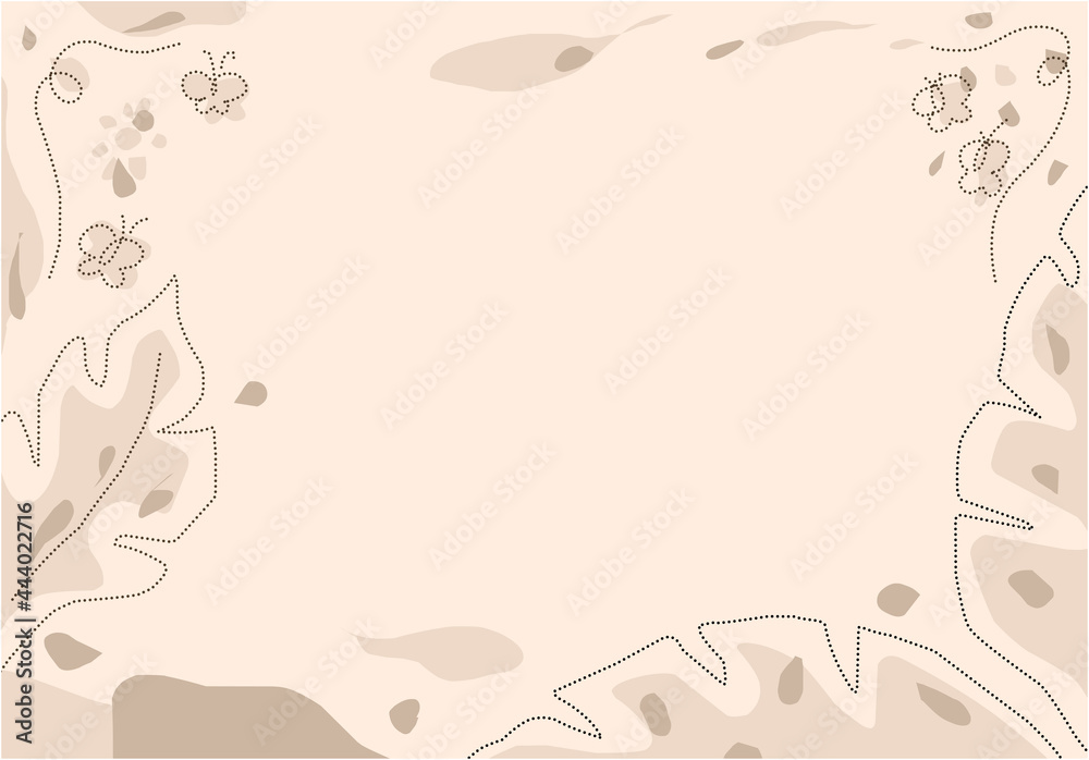 pink abstrack background about leaves and butterflies pink abstrack background about leaves and butterflies