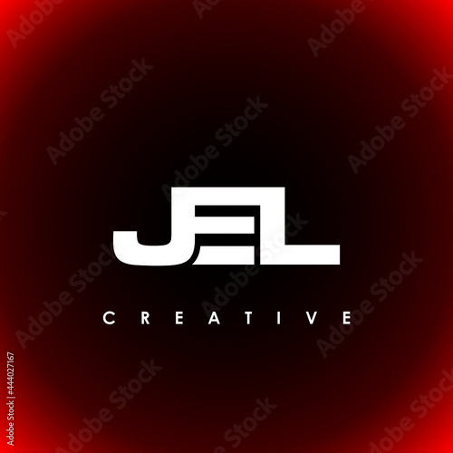 JEL Letter Initial Logo Design Template Vector Illustration