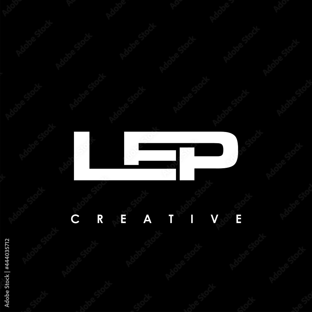 LEP Letter Initial Logo Design Template Vector Illustration LEP Letter Initial Logo Design Template Vector Illustration