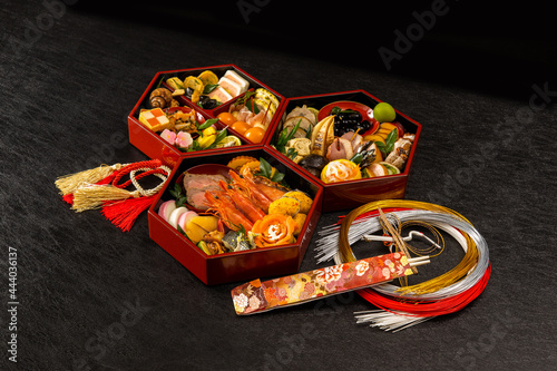 おせち料理 Japanese food New Year dishes (OSECHI)