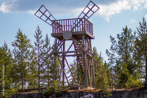 windmill on the hill