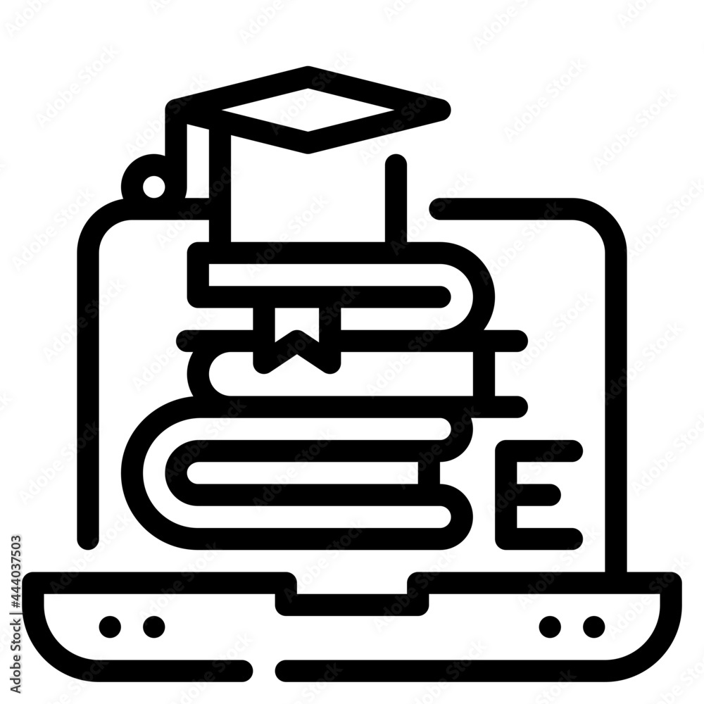 elearning line icon elearning line icon