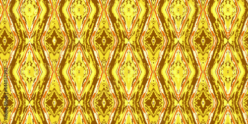 Vintage geometric seamless pattern. The texture of an antique carpet. Vector illustration