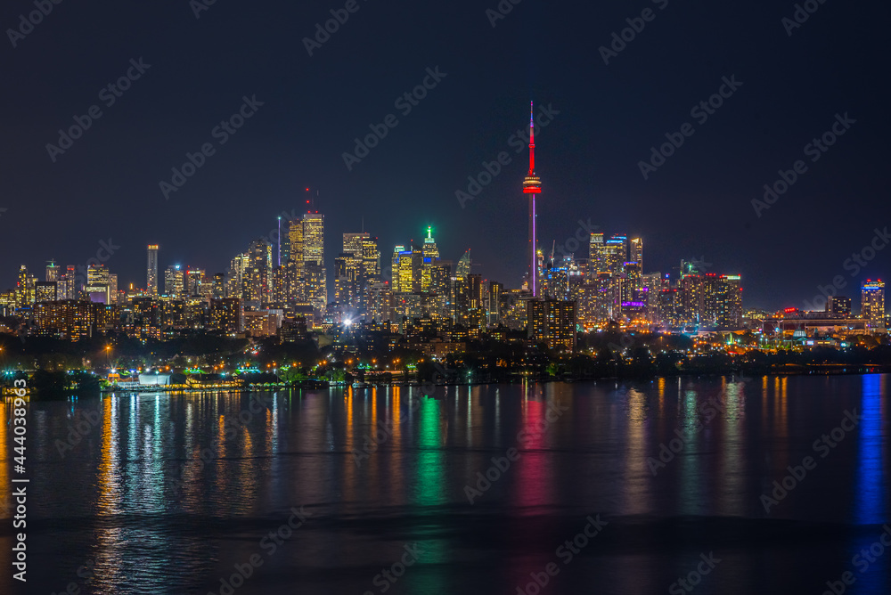 Toronto in night time