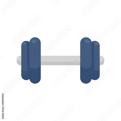 Fitness dumbbells made of steel with weights for lifting exercises to build muscle.
