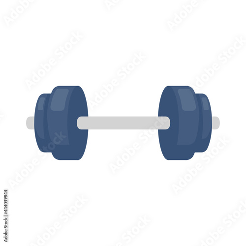 Fitness dumbbells made of steel with weights for lifting exercises to build muscle.