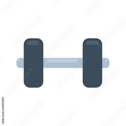 Fitness dumbbells made of steel with weights for lifting exercises to build muscle.