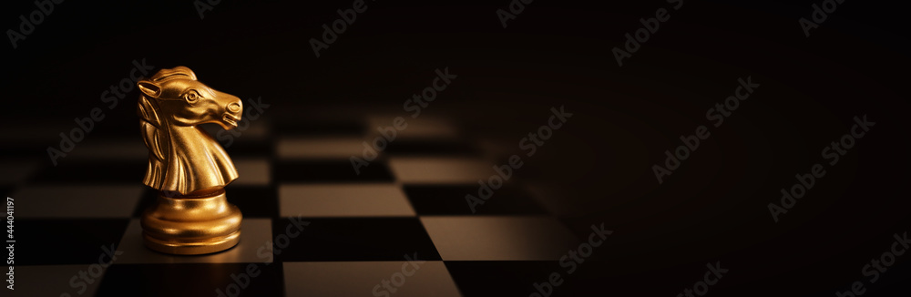Image of chess game. Business, competition, strategy, leadership and success concept - obrazy, fototapety, plakaty 