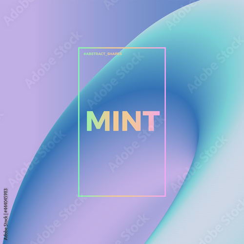 Trendy design template with fluid and liquid shapes. Abstract gradient backgrounds with pastel colours. Applicable for covers, websites, flyers, presentations, banners. Vector illustration. Eps10