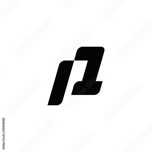 p 1 p1 1p initial logo design vector template
