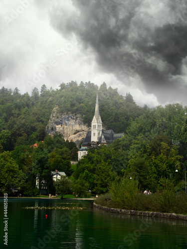 Bled shortly before a storm