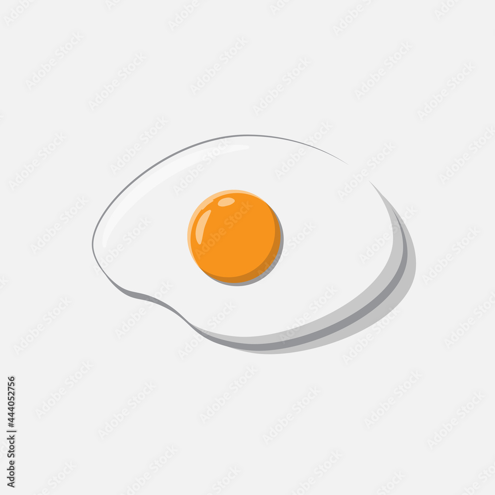 Vector illustration of fried eggs, good for poster design elements, banners, infographics about nutrition, food, diet, healty and others Vector illustration of fried eggs, good for poster design elements, banners, infographics about nutrition, food, diet, healty and others