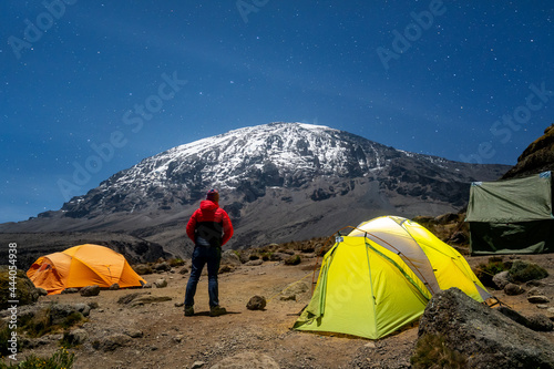 Kilimanjaro in Tanzania the highest point in the African Continent photo