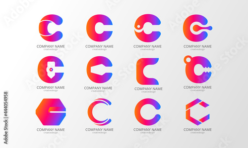 Professional Letter Logos C Design Template