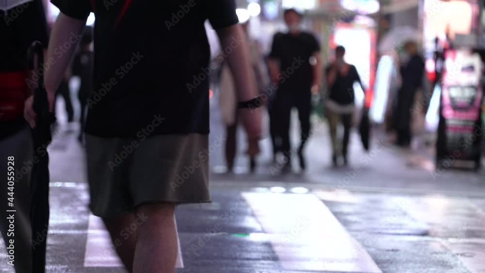 東京　新宿　歌舞伎町　4回目の緊急事態宣言決定　2021年7月