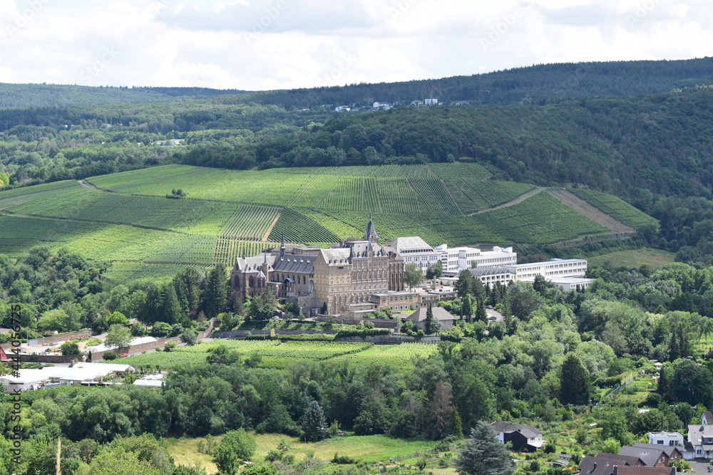 alte Schule und Kirche Calvarienberg, eine Woche vor der Flut alte Schule und Kirche Calvarienberg, eine Woche vor der Flut
