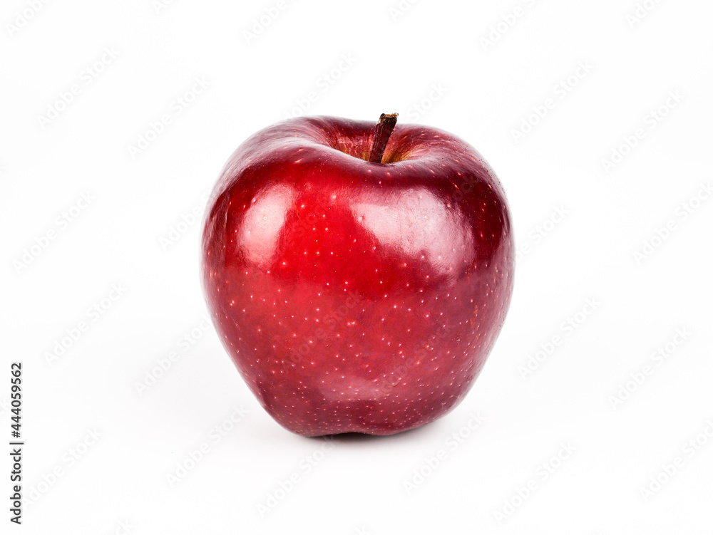 Fresh Red delicious apples with drops of water isolated on white background, Healthy fruit and Diet concept Fresh Red delicious apples with drops of water isolated on white background, Healthy fruit and Diet concept