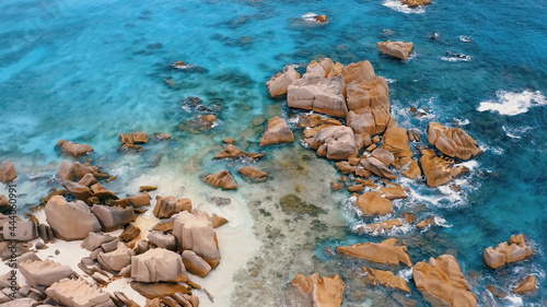 Beach Ocean Islands Rocks Blue Water