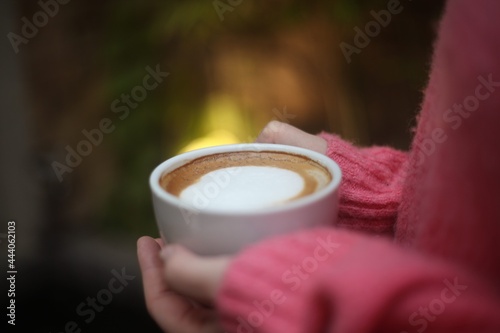 cafe con leche photo