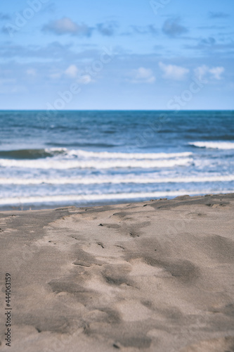 Sand, ocean and a sunny day