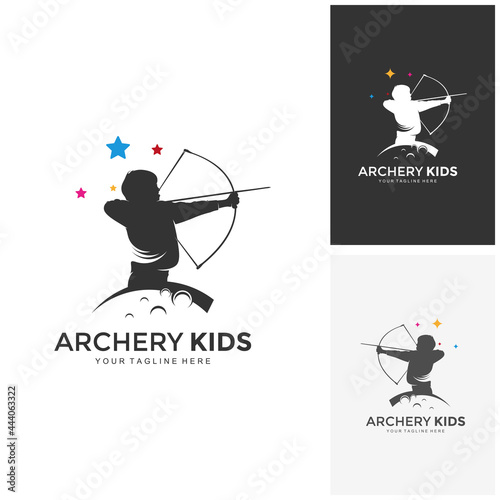 

Creative archery design concepts, illustrations, vectors
