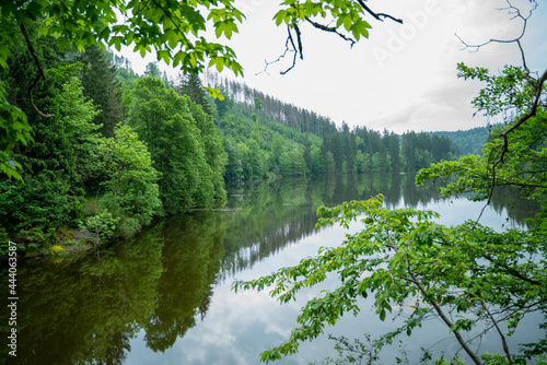 The Burgkhammer Dam, an integral part of the Saale Cascade, is known for its picturesque location and historical significance. Built between 1930 and 1932