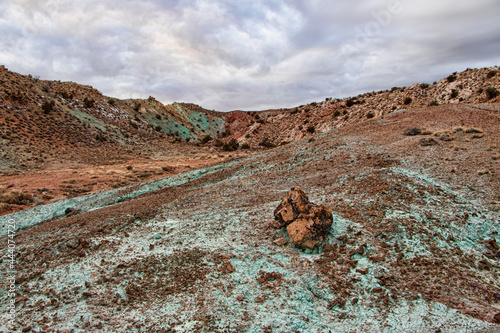landscape in the Moab desert