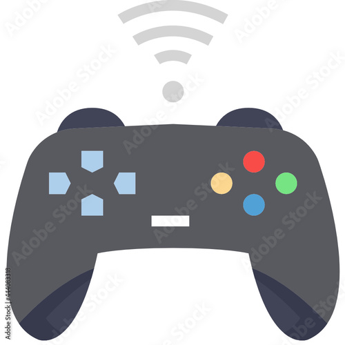 joystick line icon