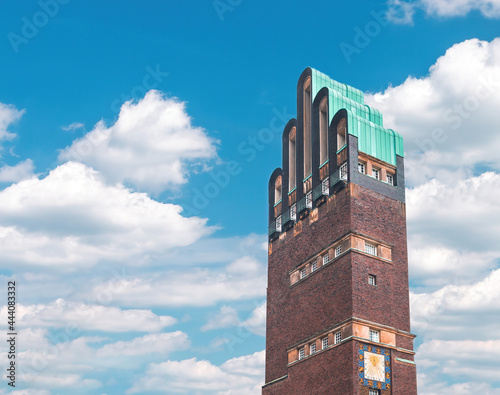 Obraz na płótnie Wedding tower in Darmstadt, Germany w salonie