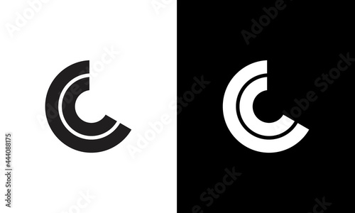 initial letter CC logo design on luxury background. CC icon logo design. CC elegant and Professional letter icon design on background. C CC