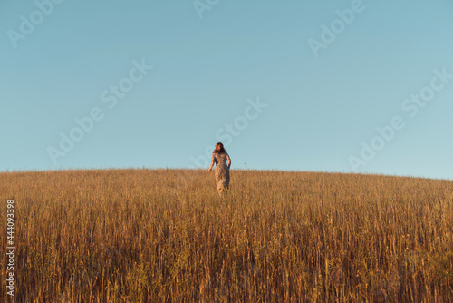 Running up the hill