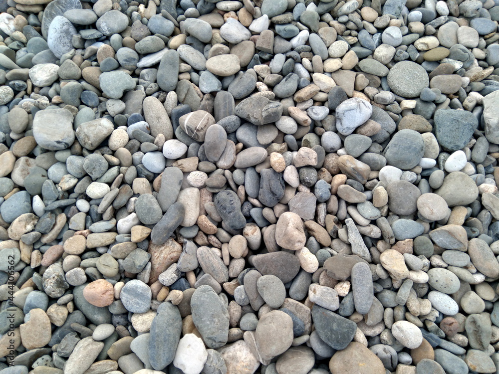 Sea pebbles close-up. Background image. Sea pebbles close-up. Background image.