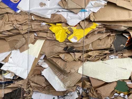 bale of  used carton