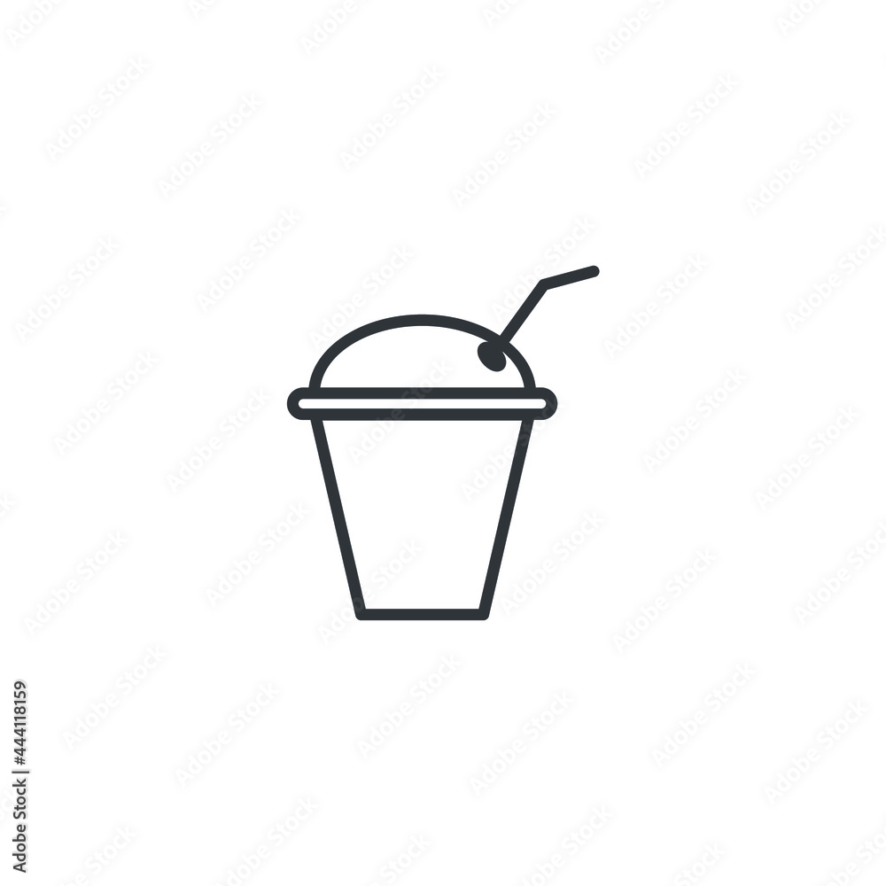isolated soft drink sign icon, vector illustration isolated soft drink sign icon, vector illustration