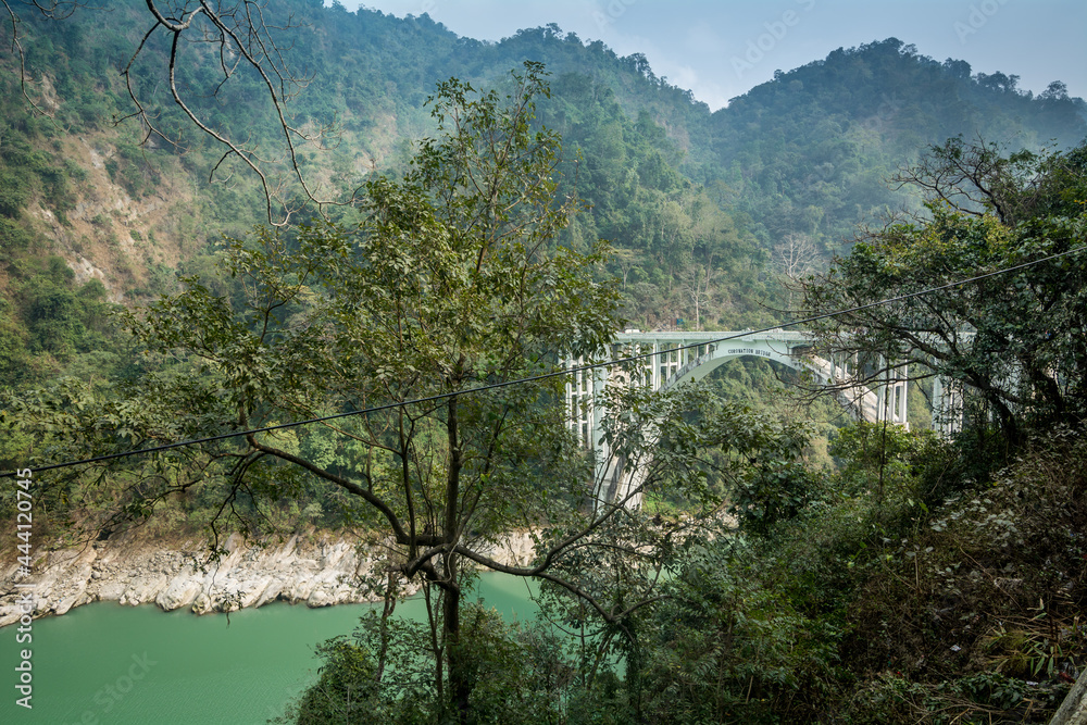 Coronation Bridge and Teesta River Stock Photo | Adobe Stock