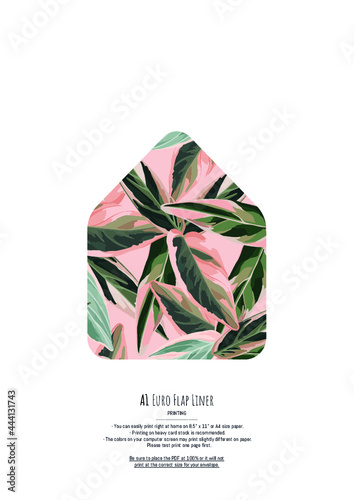 A1 Euro Flap Liner Template	

