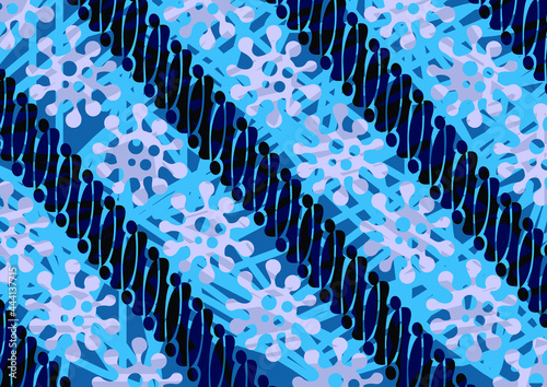 "Parang Corona" batik motif as a marker, the occurrence of the covid 19 outbreak, which is still happening in Indonesia