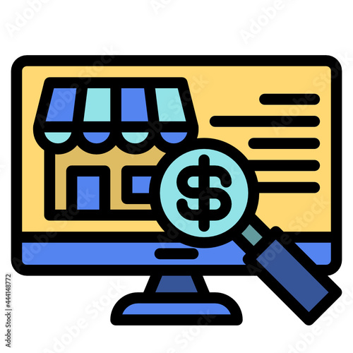 search line icon