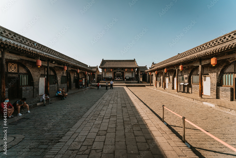 Pingyao Ancient Government Office in Old Pingyao town in Shanxi Province of China